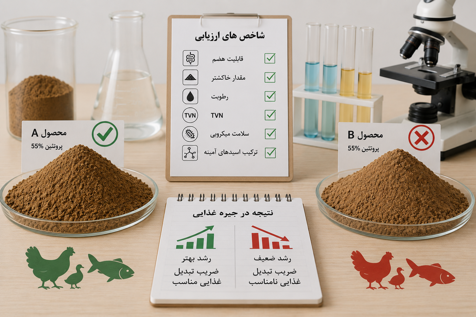 مهم ترین شاخص های پودر گوشت با کیفیت
