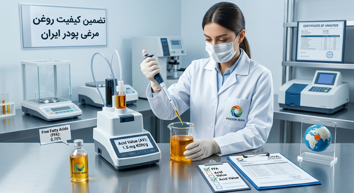 عدد اسیدی روغن مرغی