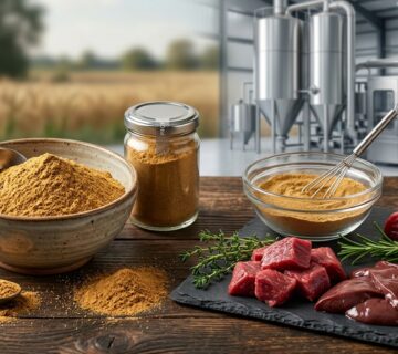 پودر گوشت و جگر اسپری‌درای با پروتئین بالا