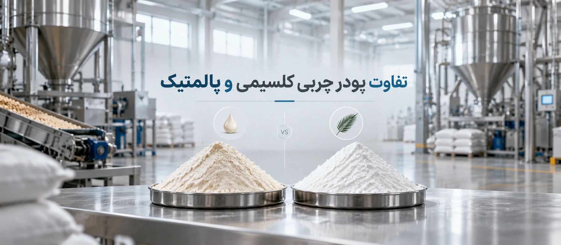 تفاوت پودر چربی کلسیمی و پالمتیک